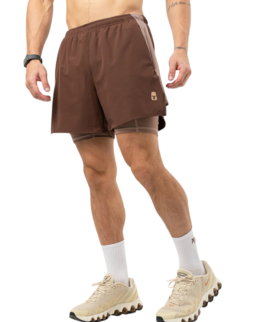 PANTALONETA RUNNING NO RULES CHOCOLATE