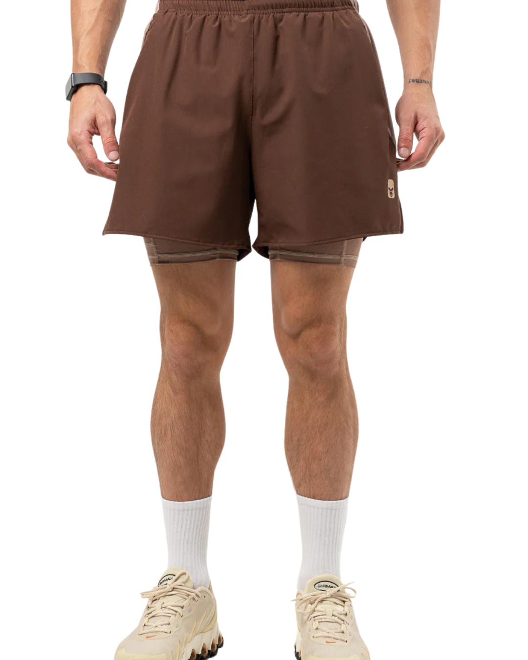 PANTALONETA RUNNING NO RULES CHOCOLATE
