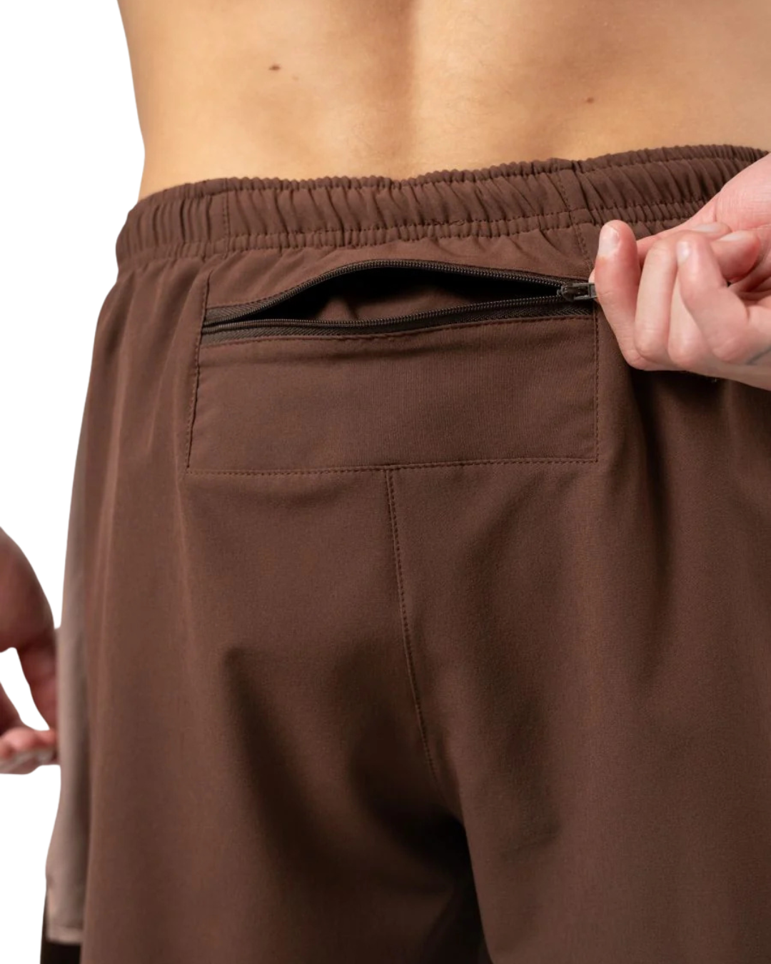 PANTALONETA RUNNING NO RULES CHOCOLATE