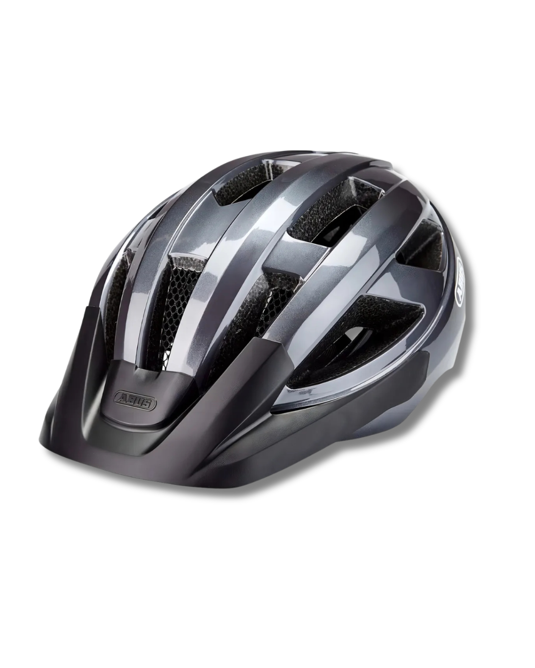 CASCO RUTA ABUS MACATOR INMOLD GRIS TITANIO