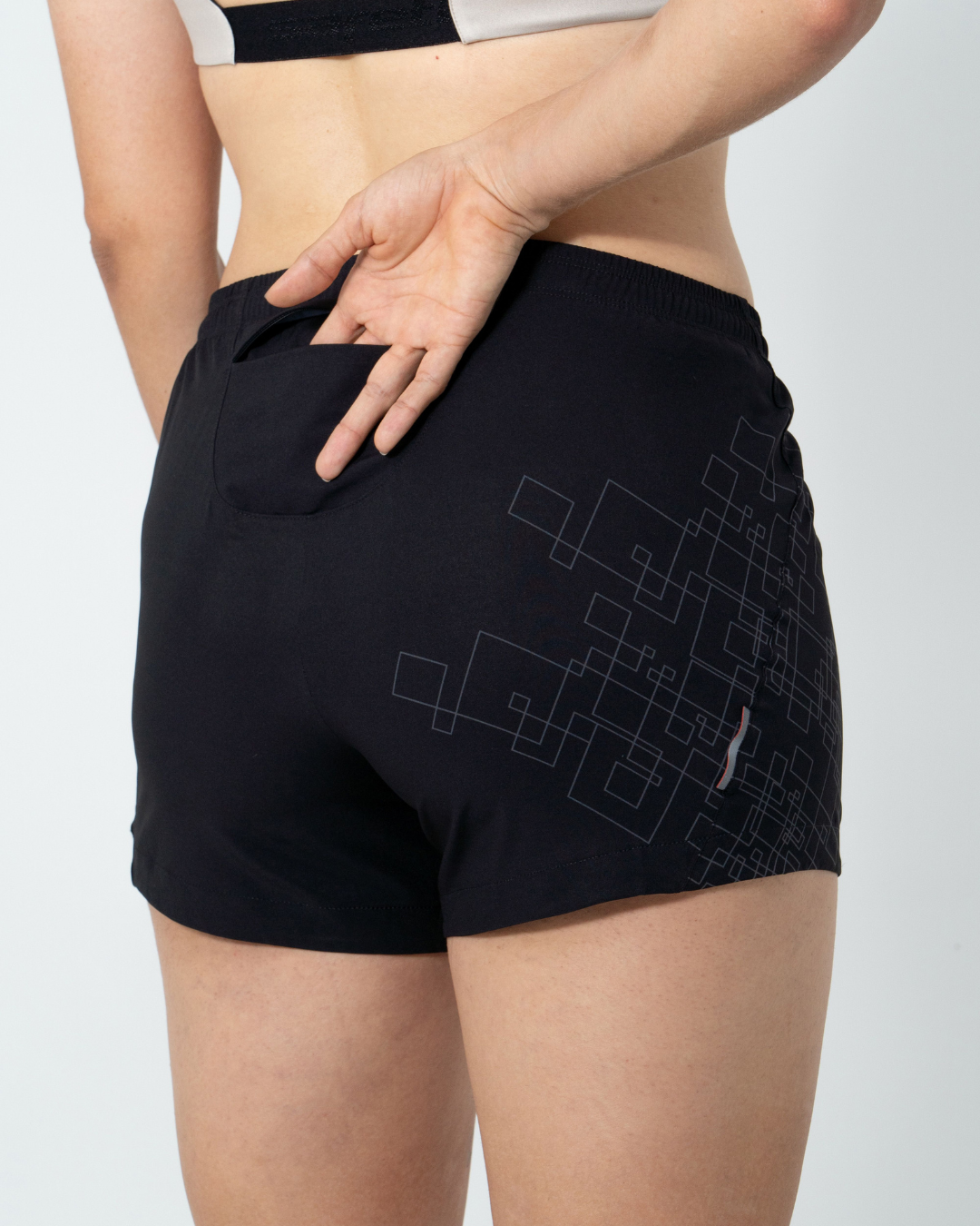 PANTALONETA RUNNING SAFETTI VENTURI NEGRA DAMA