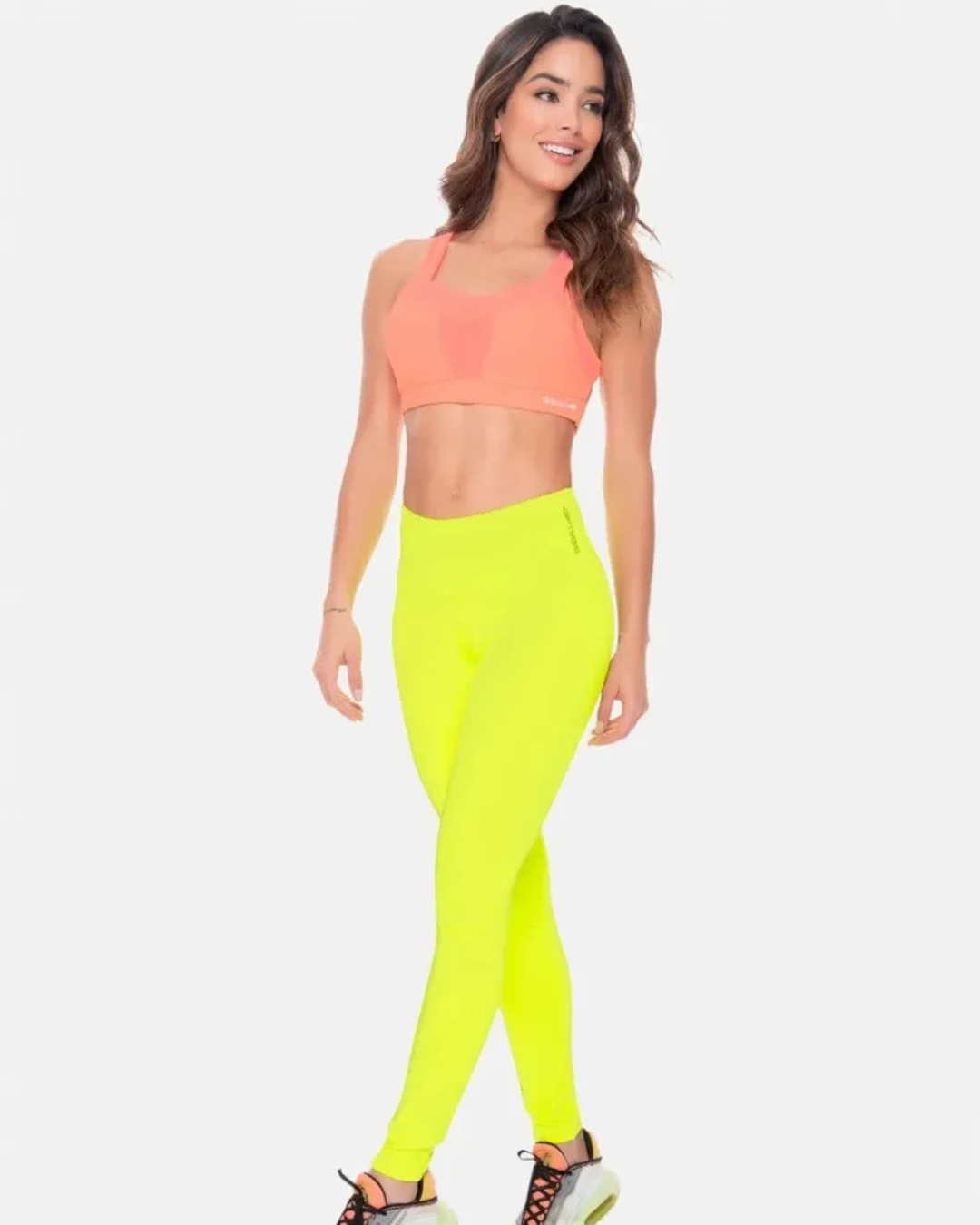 LEGGINS RUNNING BABALÚ SUPLEX AMARILLO NEON DAMA
