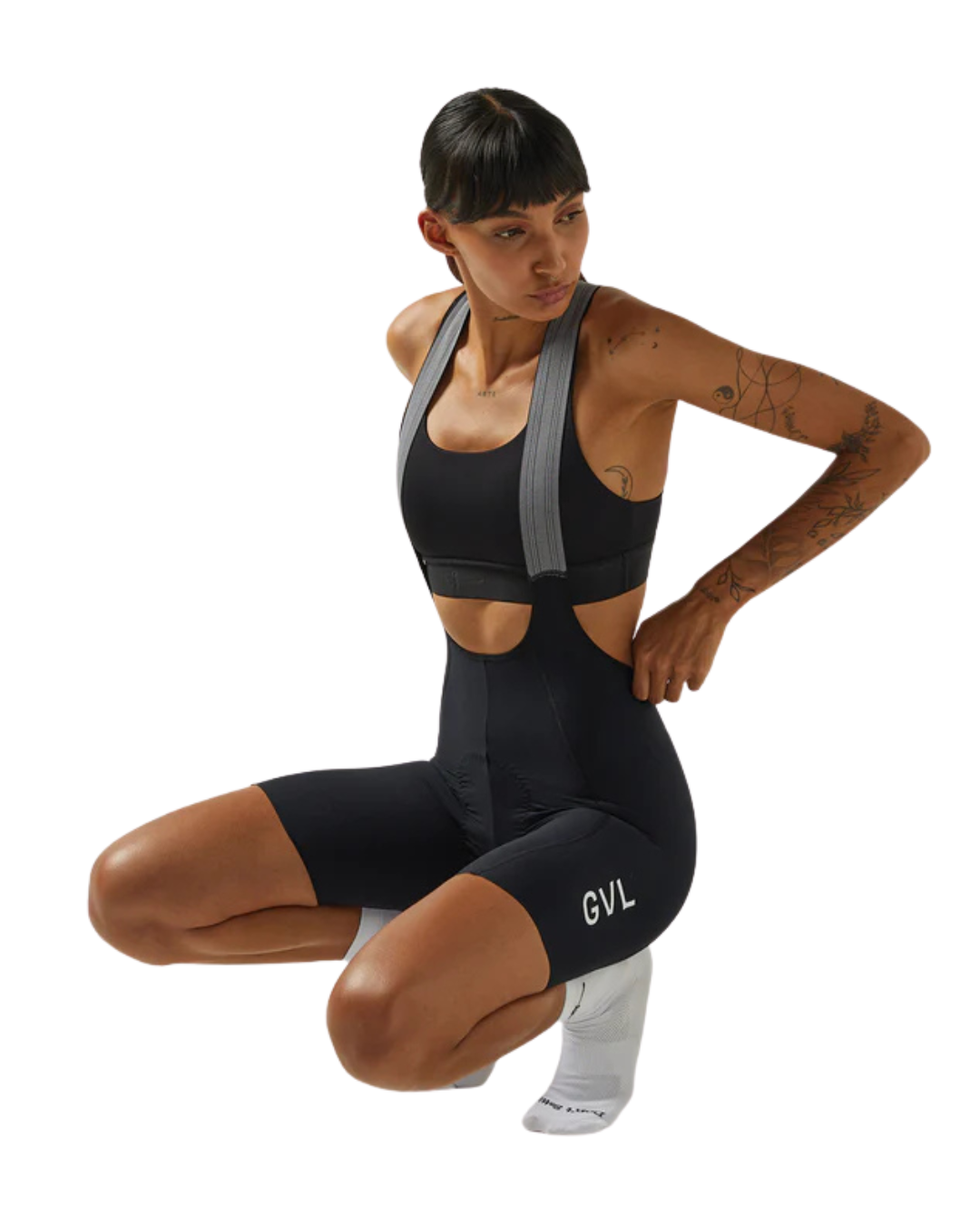PANTALONETA CON TIRAS GIVELO LACEFLY NEGRA DAMA