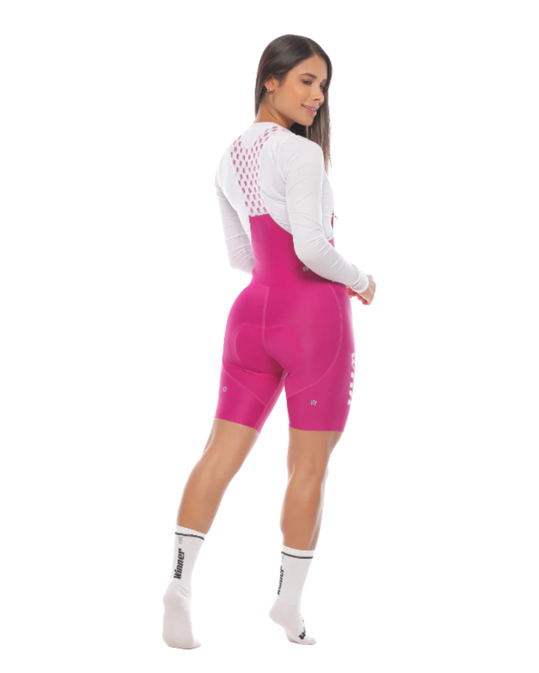 PANTALONETA CON TIRAS WINNER HIBRID BERENJENA DAMA