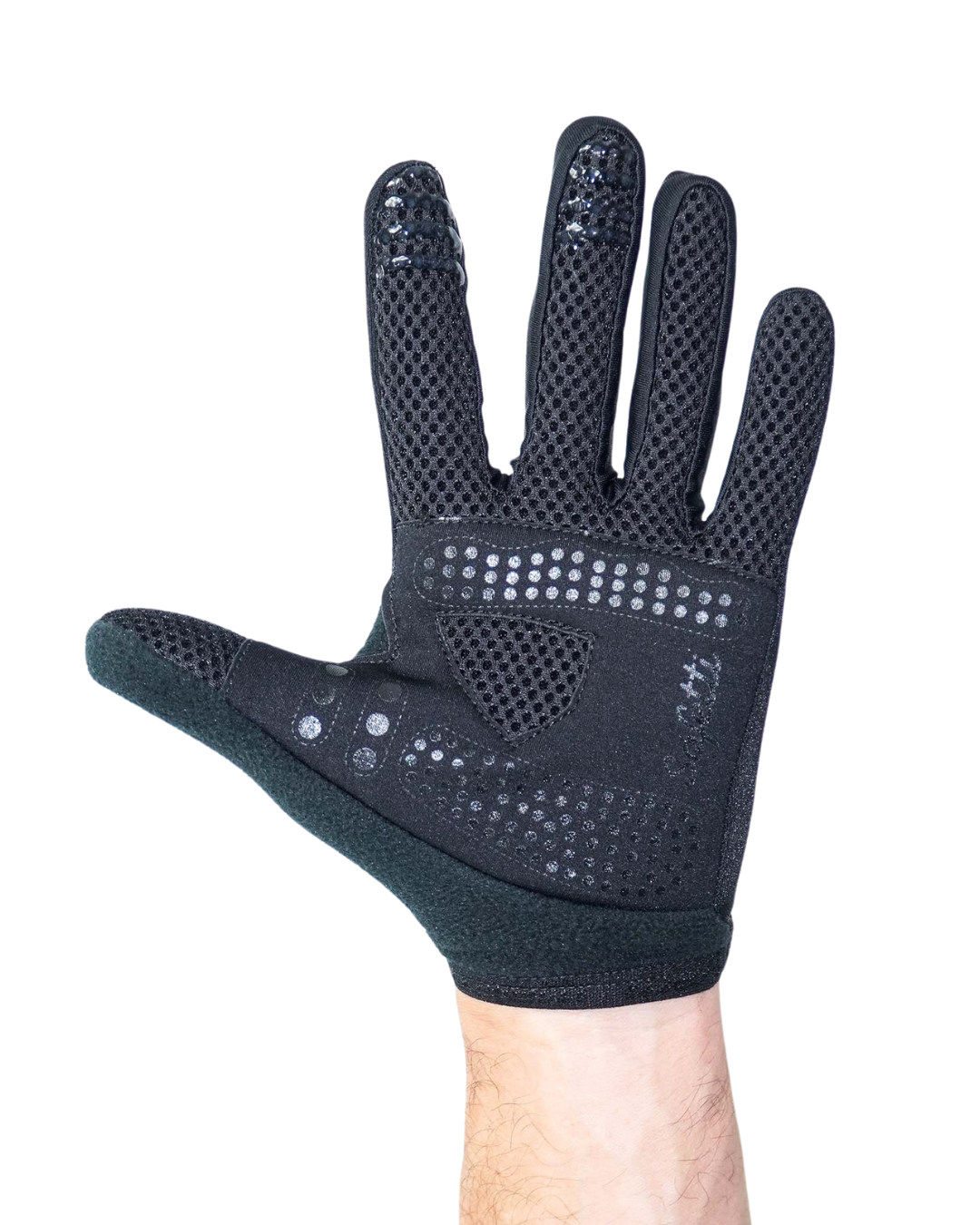 GUANTES CICLISMO SAFETTI ESSENZIALES DEDO LARGO NEGRO UNISEX