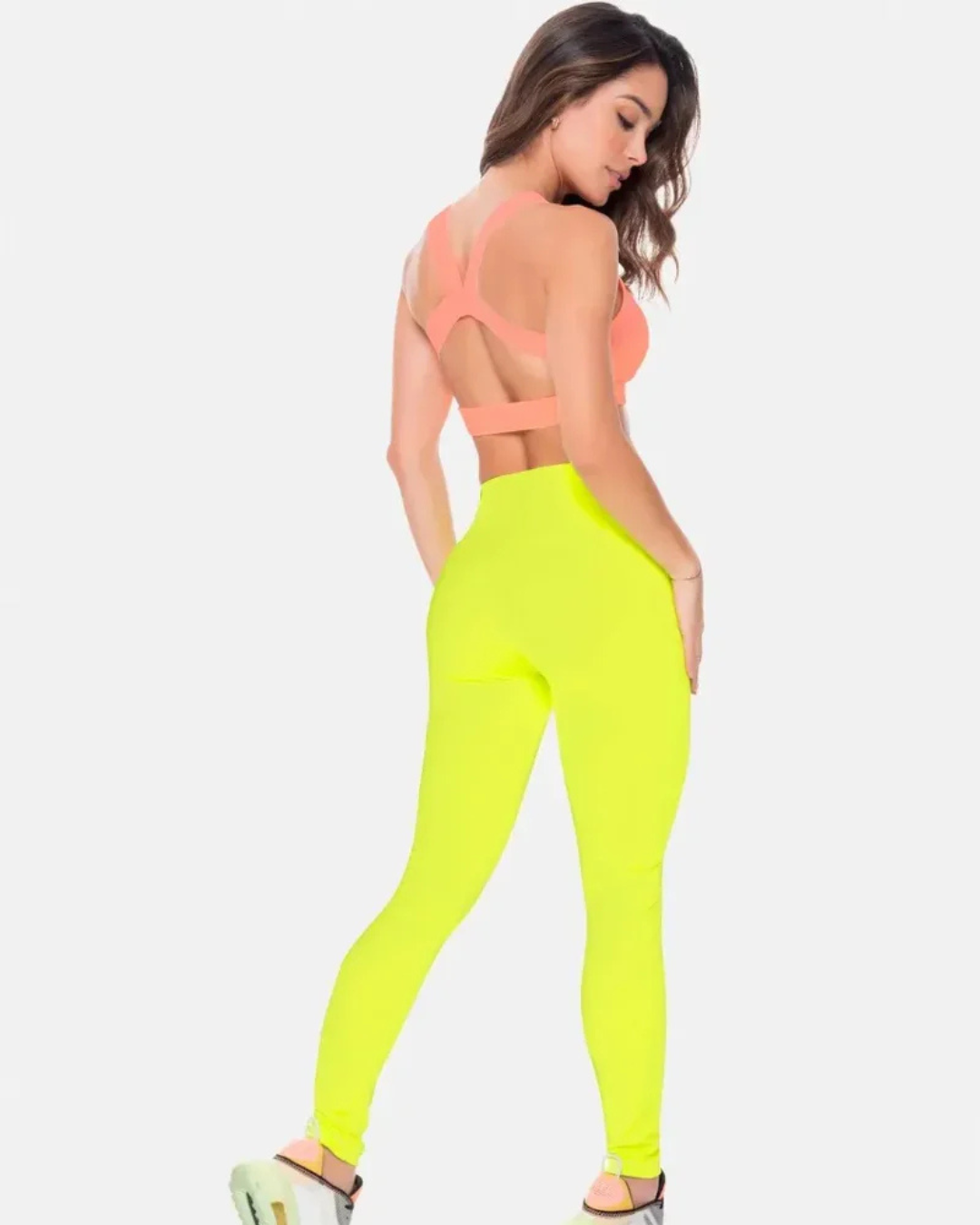 LEGGINS RUNNING BABALÚ SUPLEX AMARILLO NEON DAMA