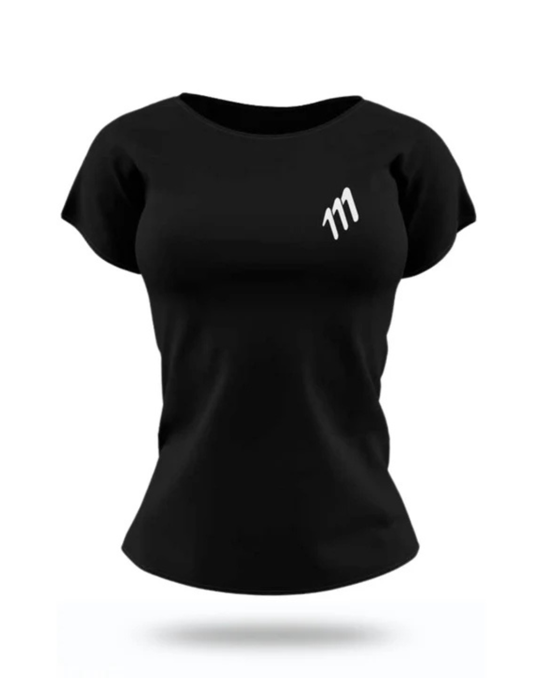 CAMISETA RUNNING 111 TEE NEGRO DAMA