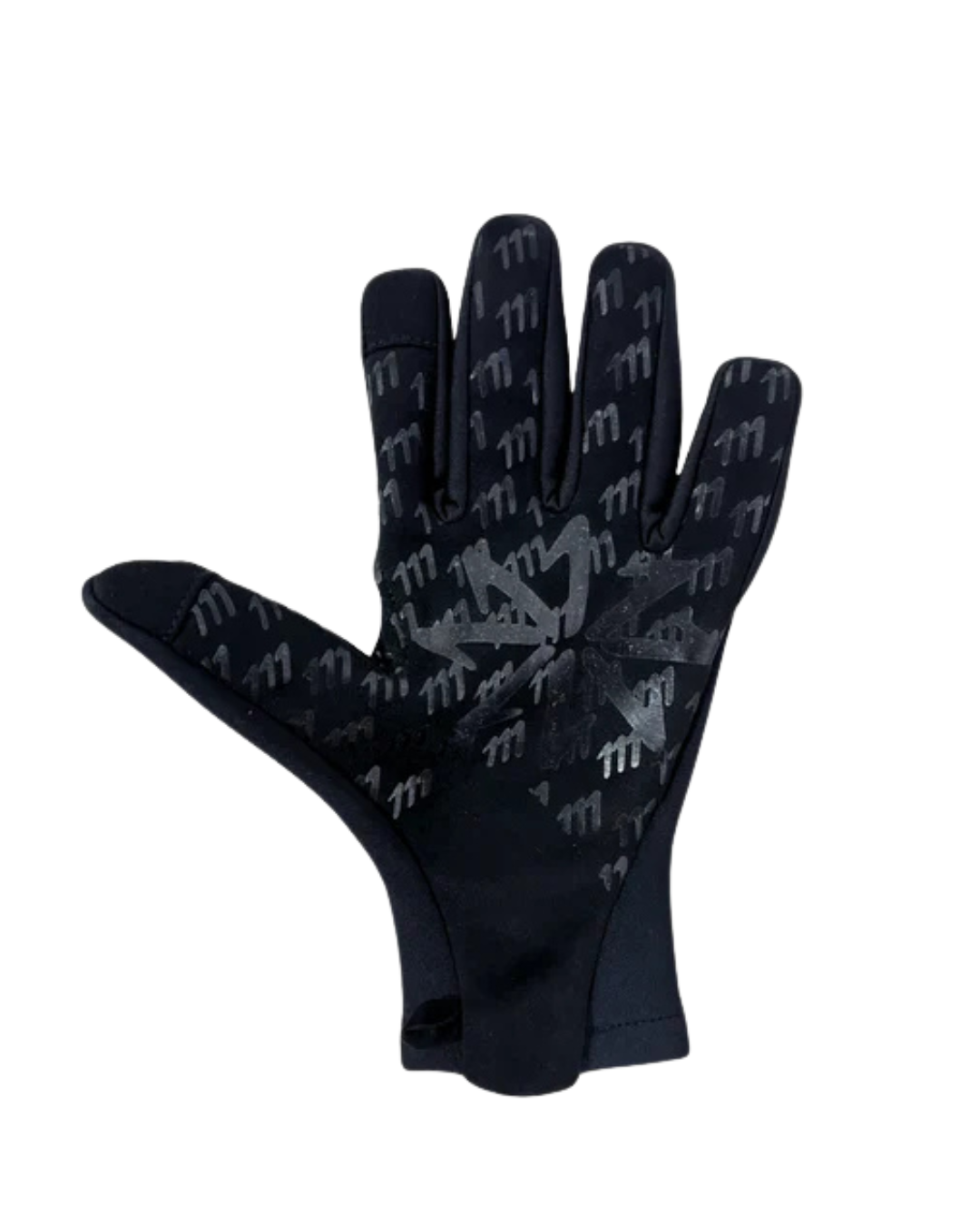 GUANTES CICLISMO 111 TERMICOS DEDO LARGO NEGRO UNISEX