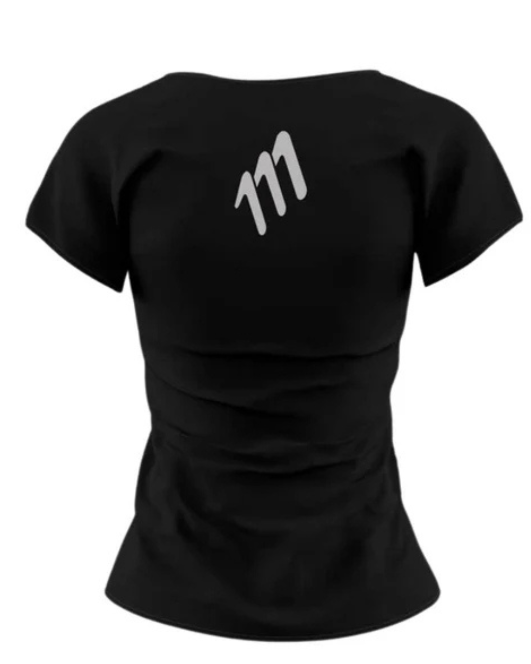 CAMISETA RUNNING 111 TEE NEGRO DAMA
