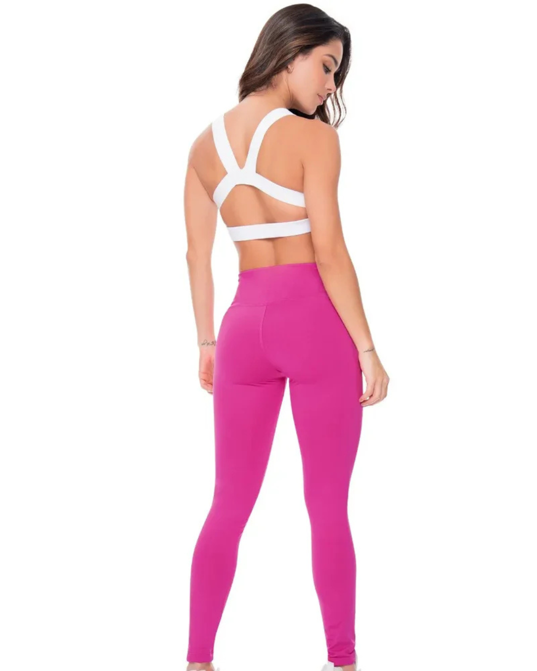 LEGGINS RUNNING BABALÚ SUPLEX FUCSIA NEON DAMA