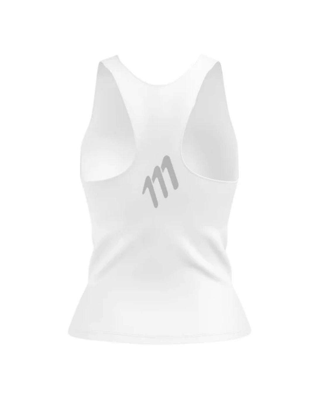 CAMISETA RUNNING 111 TANK MANGA SISA BLANCO DAMA