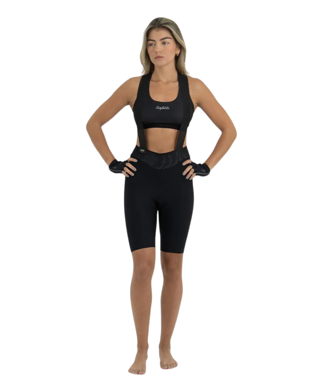 PANTALONETA CON TIRAS SAFETTI TOSCANA 2.0 NEGRO DAMA