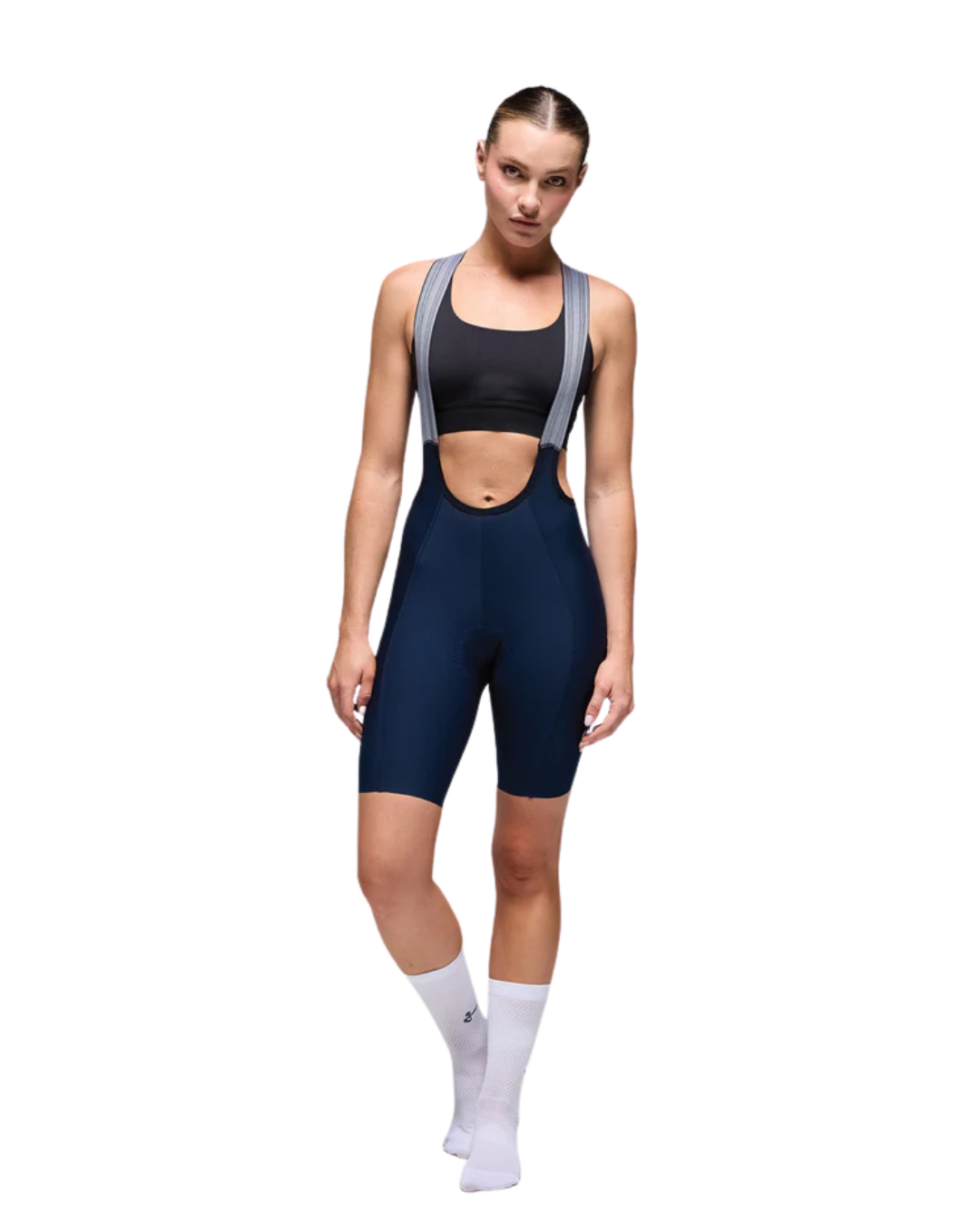 PANTALONETA CON TIRAS GIVELO LACEFLY BIB SHORTS AZUL NAVY DAMA