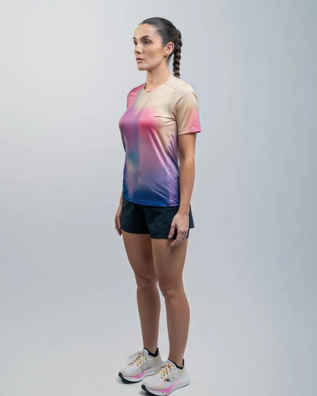CAMISETA RUNNING SUAREZ BREEZE PINK DAMA