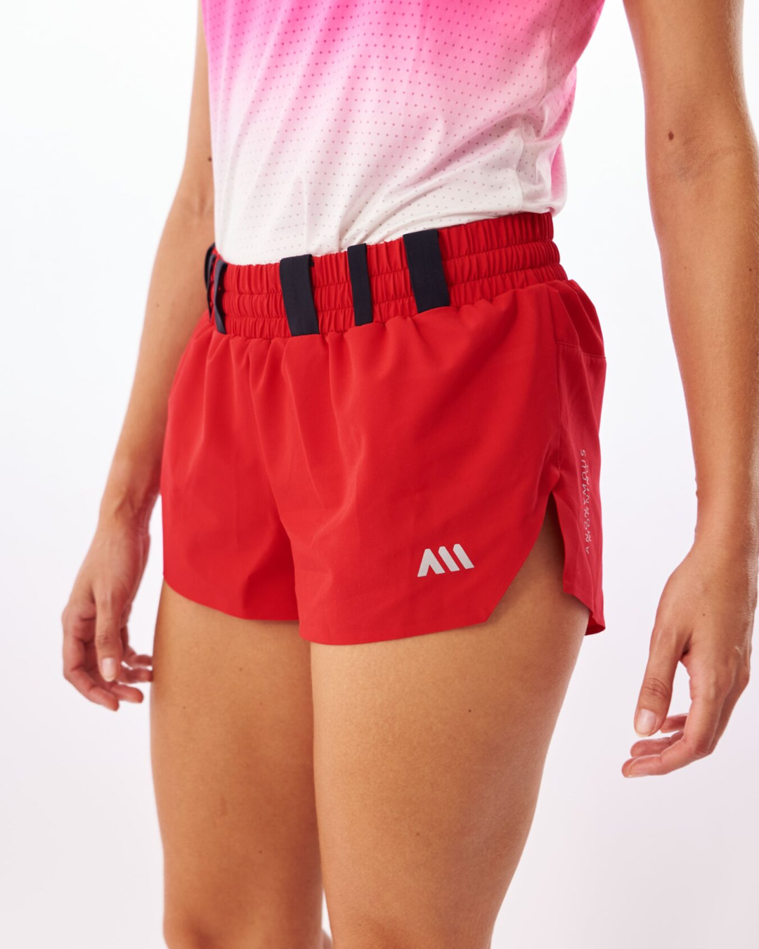 PANTALONETA RUNNING ANONYMUS RACE SPEED ROJA DAMA