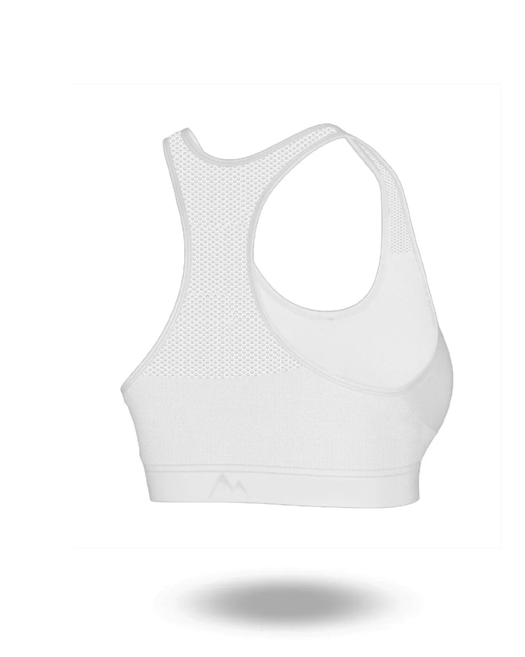 TOP KOM EN MICROFIBRA BLANCO DAMA