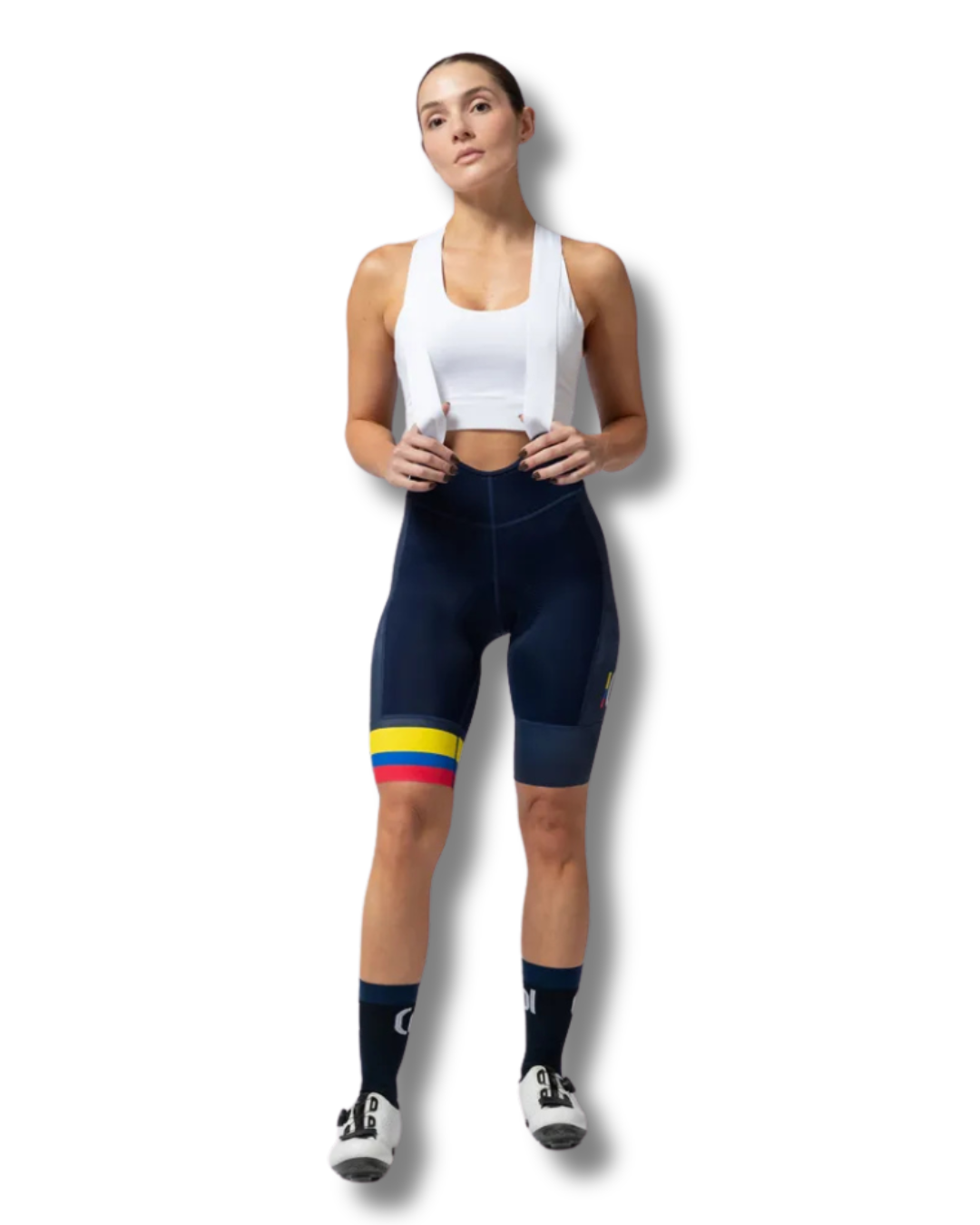PANTALONETA CON TIRAS CORTA SUÁREZ PERFORMANCE FEDERACIÓN COLOMBIA DAMA