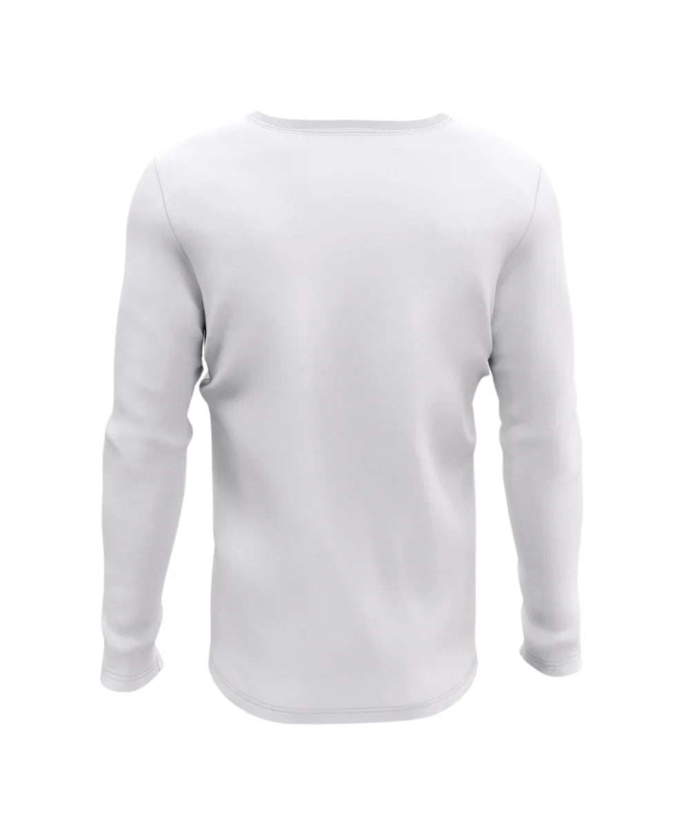 CAMISETA RUNNING 111 MANGA LARGA BLANCA HOMBRE