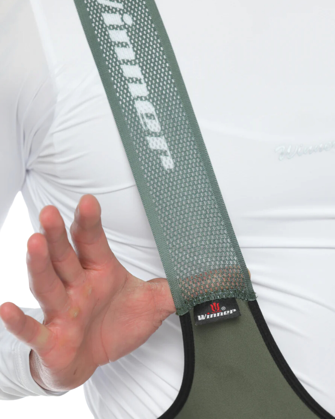 PANTALONETA CON TIRAS WINNER HIBRID VERDE OLIVA HOMBRE