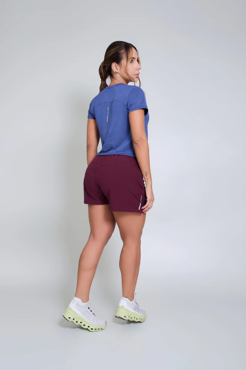 PANTALONETA MOTION IDROTT MERLOT DAMA