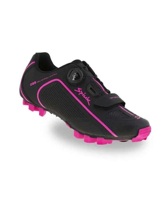 ZAPATILLA MTB SPIUK ALTUBE NEGRO/FUCSIA