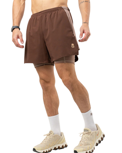 PANTALONETA RUNNING NO RULES CHOCOLATE