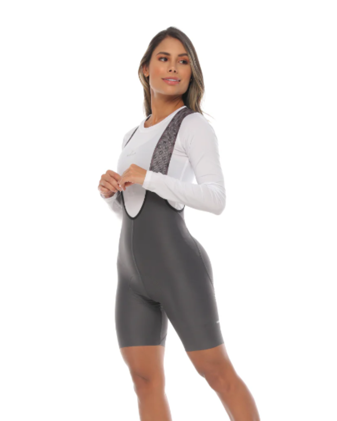PANTALONETA CON TIRAS WINNER HIBRID GRIS DAMA