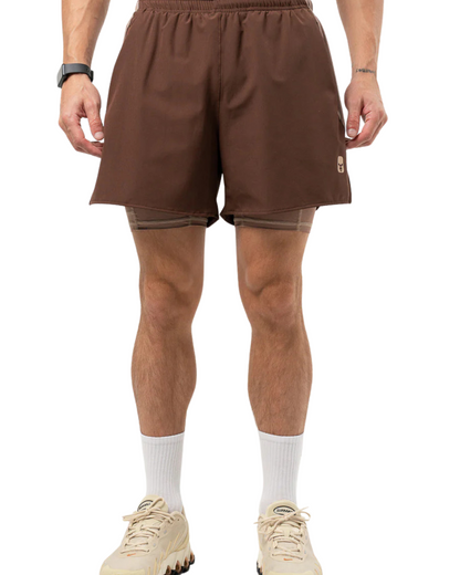 PANTALONETA RUNNING NO RULES CHOCOLATE