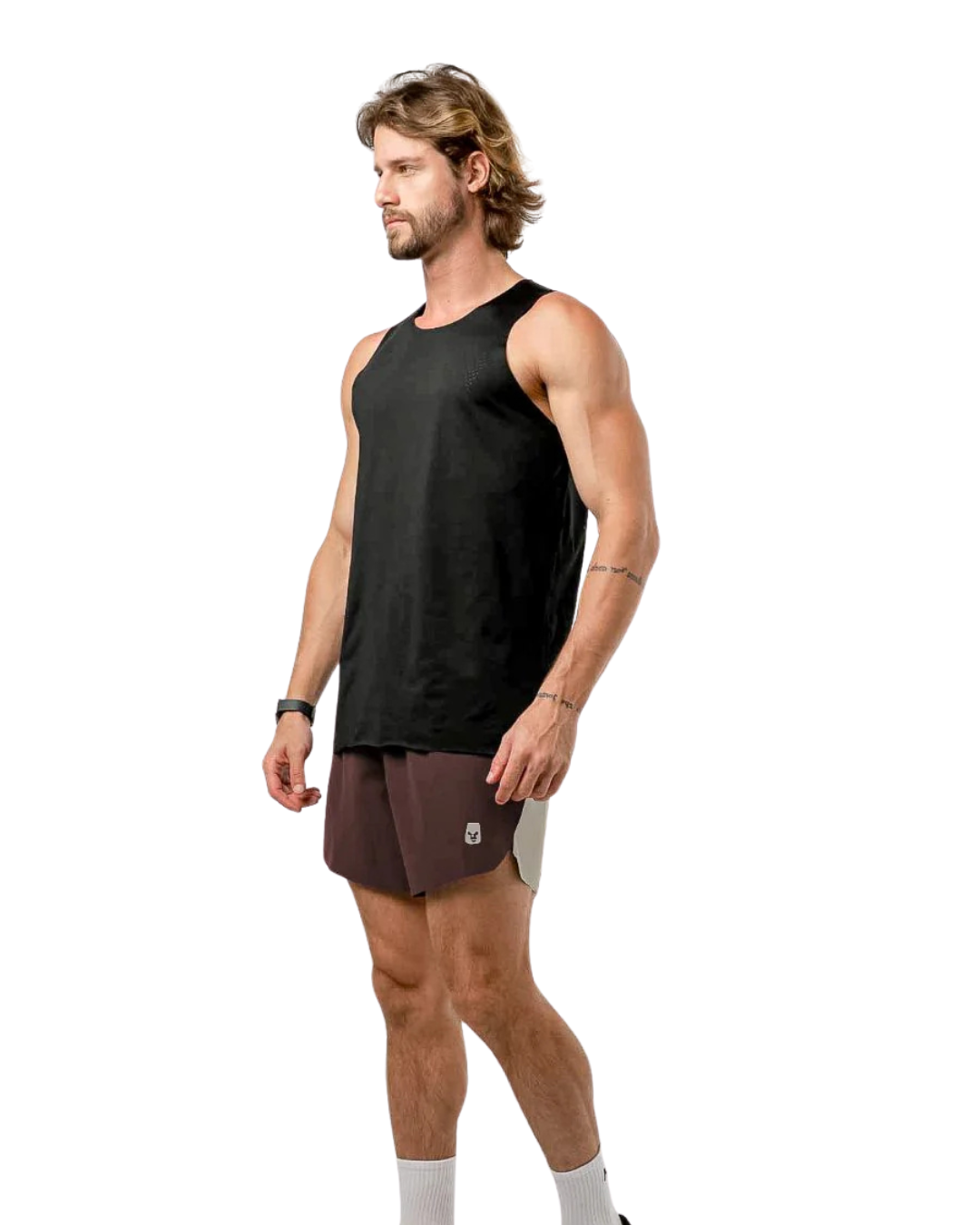 PANTALONETA RUNNING NO RULES PRO RETRO CHOCOLATE