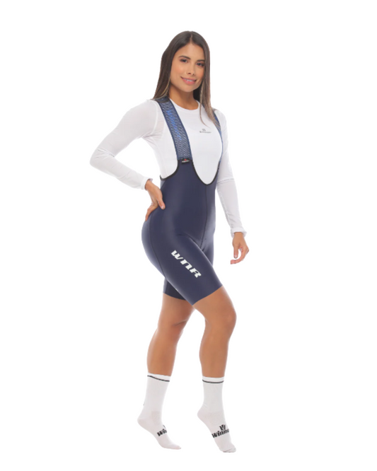 PANTALONETA CON TIRAS WINNER HIBRID AZUL DAMA