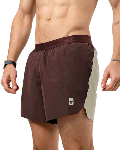 PANTALONETA RUNNING NO RULES PRO RETRO CHOCOLATE