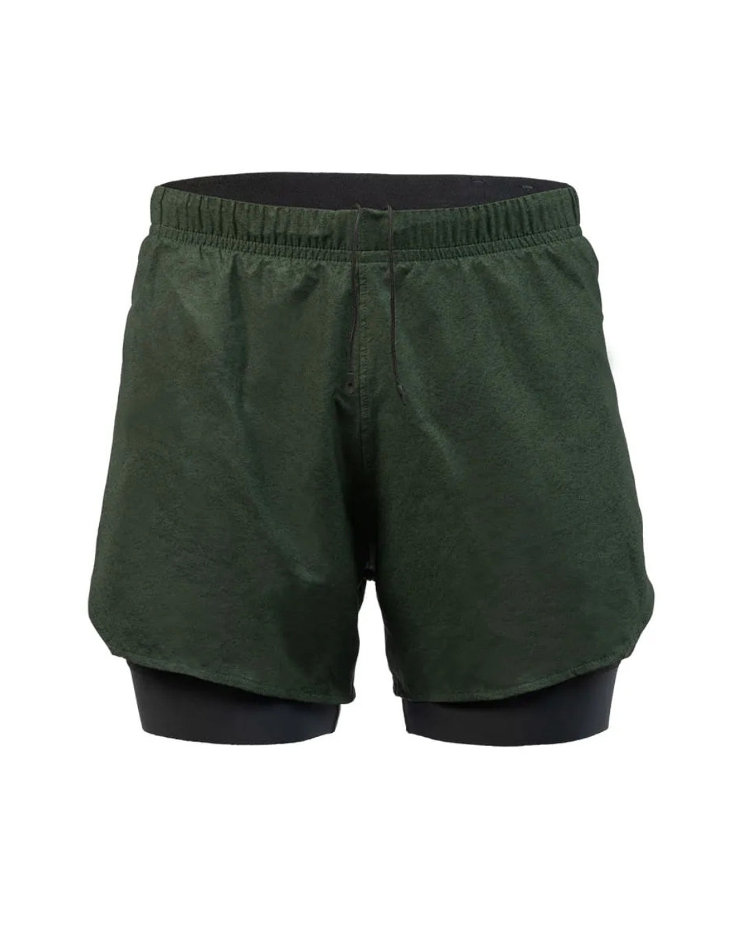 PANTALONETA RUNNING SUAREZ HYBRID DARK GREEN HOMBRE