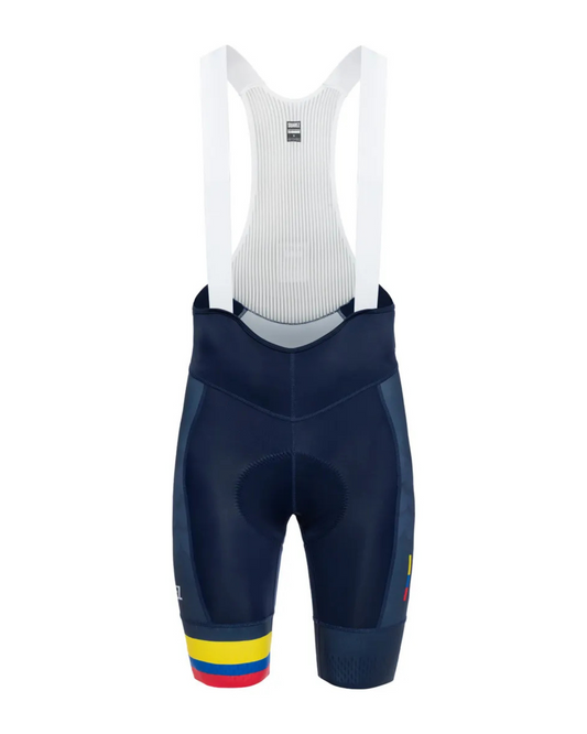 PANTALONETA CON TIRAS SUÁREZ PERFORMANCE FEDERACIÓN COLOMBIA AZUL HOMBRE