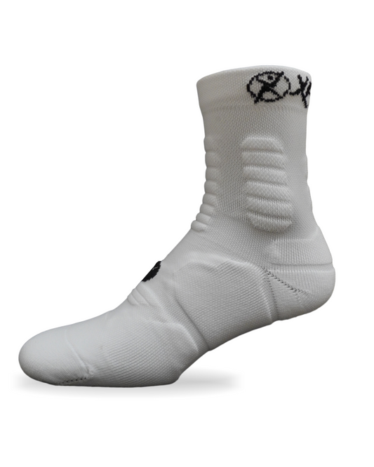 MEDIAS XPEDITION MARATÓN 6”BOT BLANCA UNISEX