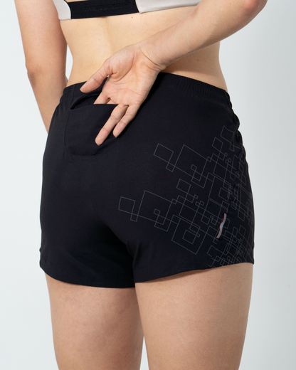 PANTALONETA RUNNING SAFETTI VENTURI NEGRA DAMA