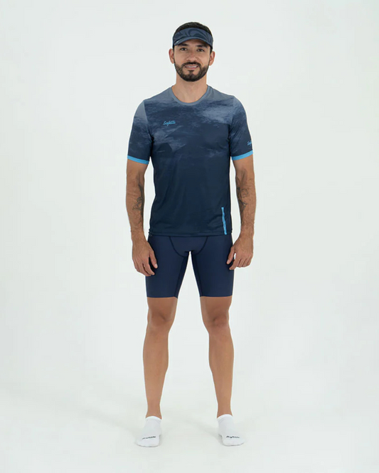 CAMISETA RUNNING SAFETTI MARINHO HOMBRE