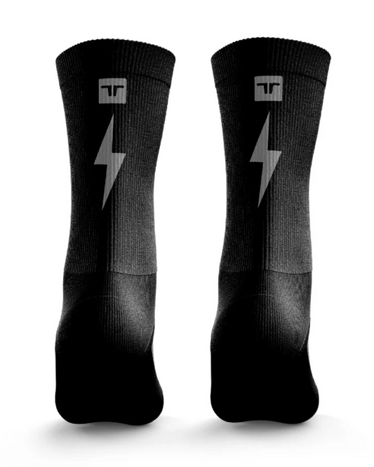 MEDIAS TERRET CON COMPRESIÓN REFLECTIVE ARMY BLACK UNISEX