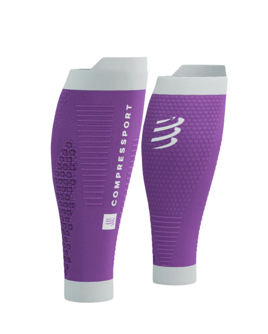 PANTORILLERAS COMPRESSPORT R2 3.0 MORADO /BLANCO UNISEX