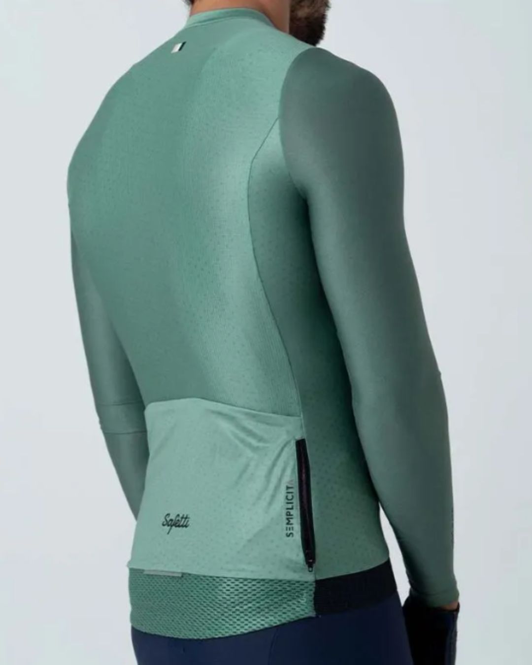 JERSEY ML SAFETTI LEGGERO CADET VERDE PARA HOMBRE