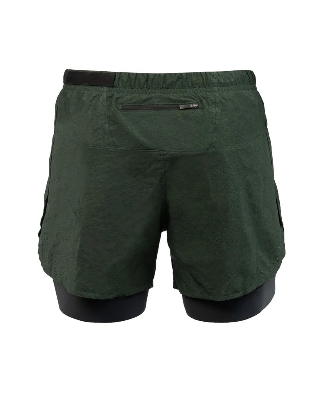 PANTALONETA RUNNING SUAREZ HYBRID DARK GREEN HOMBRE