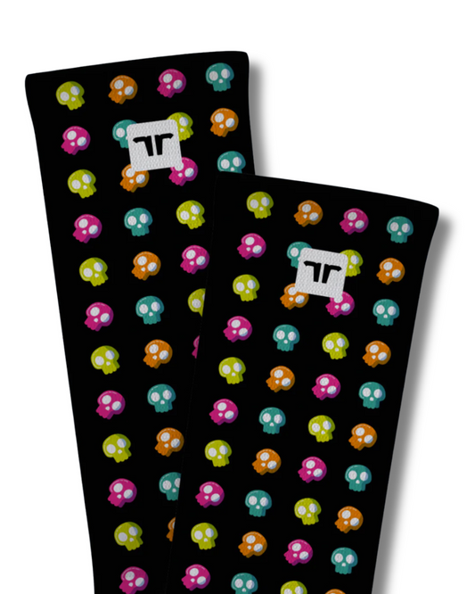 MEDIAS TERRET CON COMPRESIÓN SKULL PARTY UNISEX