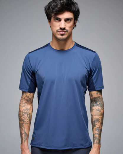 CAMISETA RUNNING GVL BYND OSAKA AZULHOMBRE