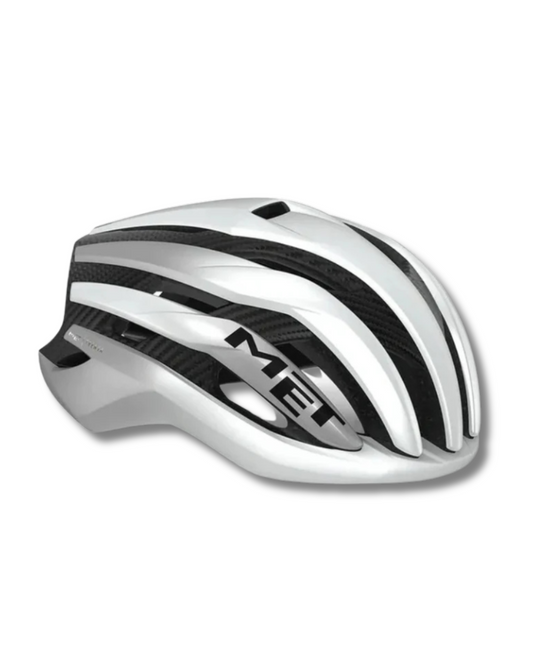 CASCO RUTA MET TRENTA 3K CARBON MIPS BLANCO SILVER