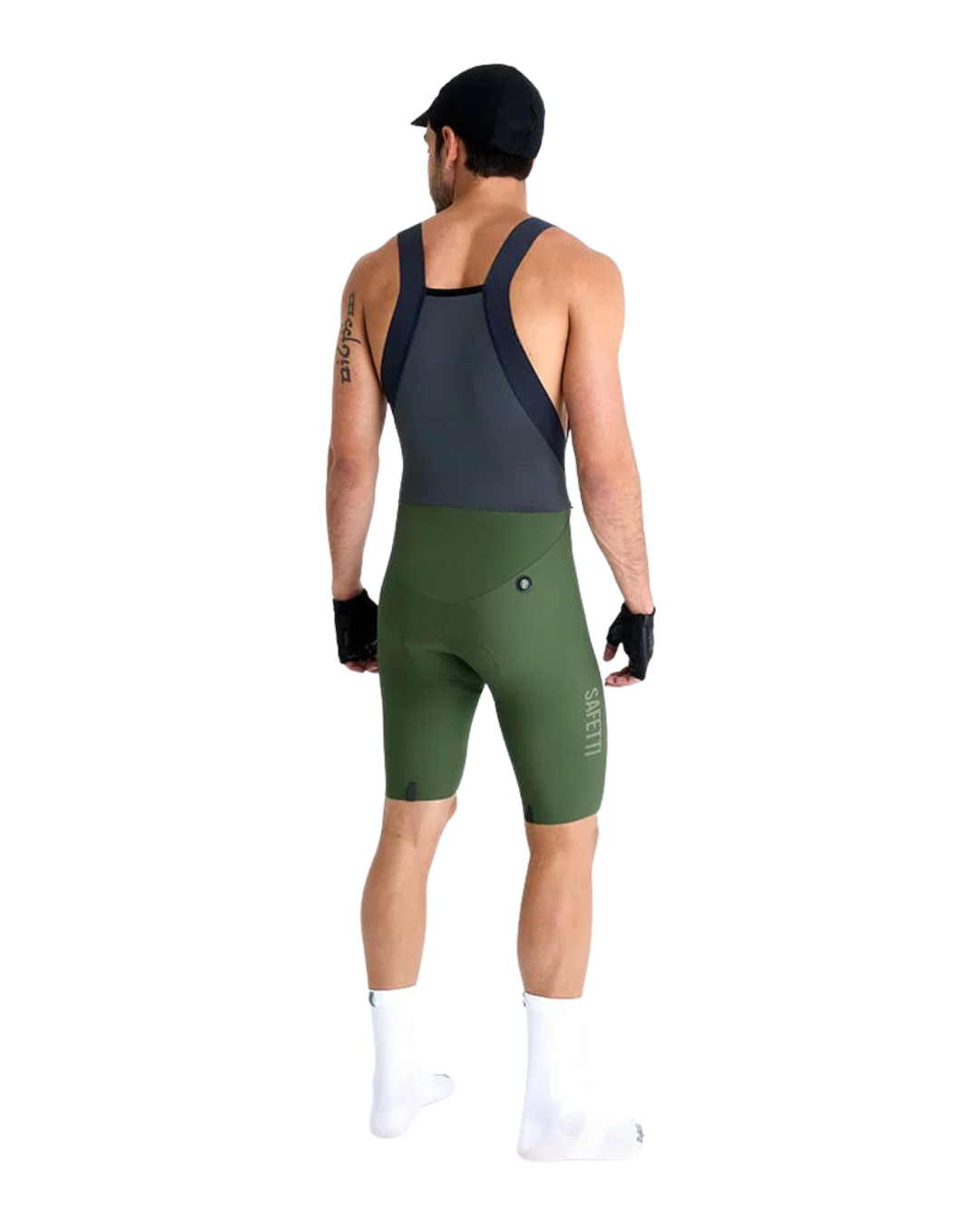 PANTALONETA CON TIRAS SAFETTI TOSCANA OLIVA HOMBRE