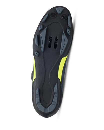 ZAPATILLAS MTB FIZIK TERRA X5  GRIS AMARILLO FLUO