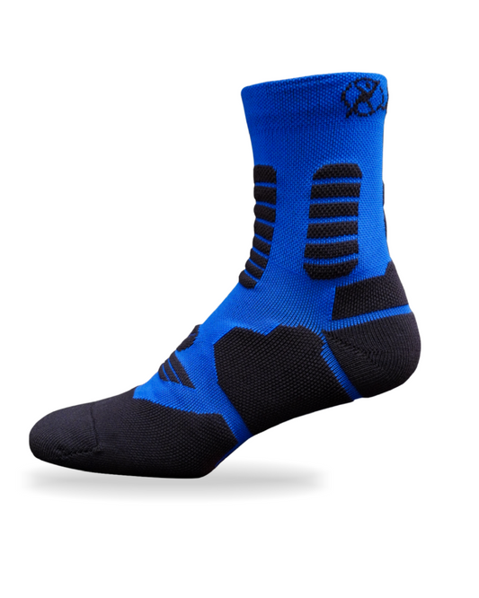 MEDIAS XPEDITION MARATÓN 6”BOT AZUL REY/ NEGRO UNISEX