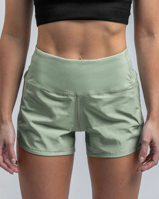 PANTALONETA RUNNING SUAREZ SPEED SAGE VERDE DAMA