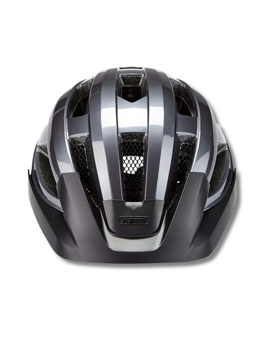 CASCO RUTA ABUS MACATOR INMOLD GRIS TITANIO