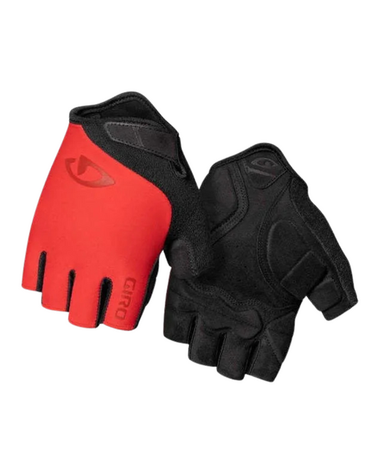 GUANTES CICLISMO GIRO JAG DEDO CORTO ROJO UNISEX