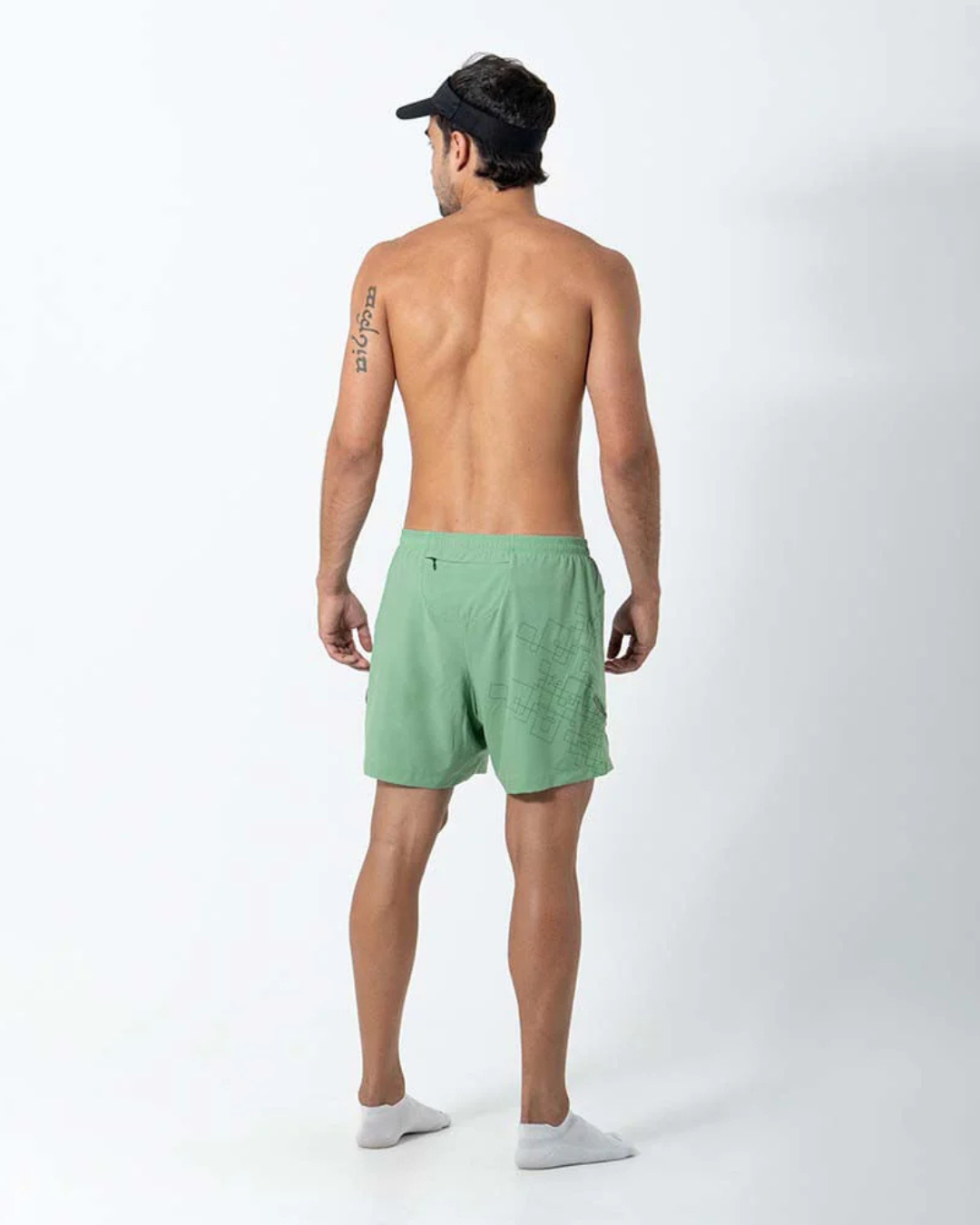PANTALONETA RUNNING SAFETTI VENTURI LIGHT VERDE PISTACHIO HOMBRE